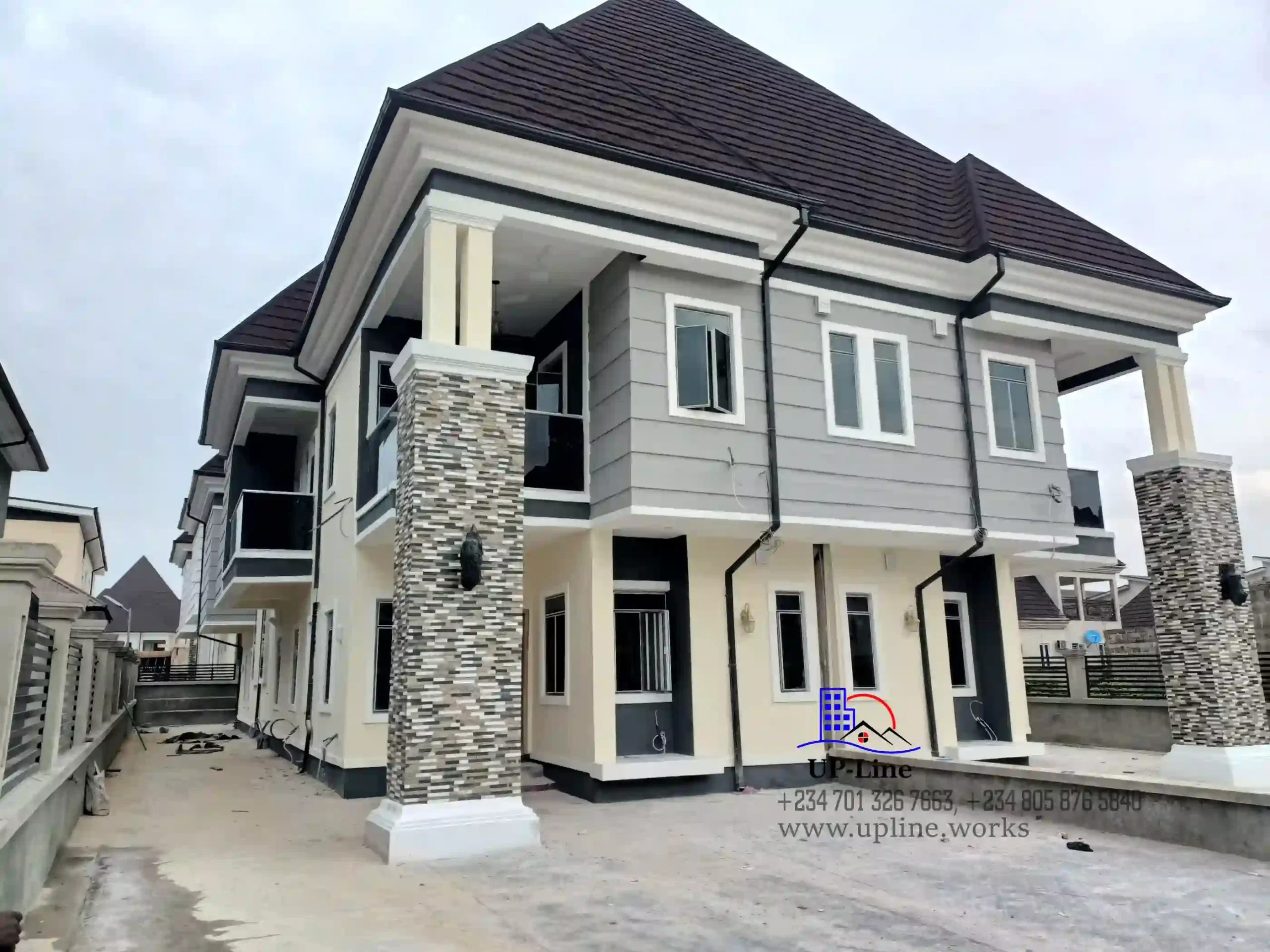 Modern duplex house designs in Nigeria