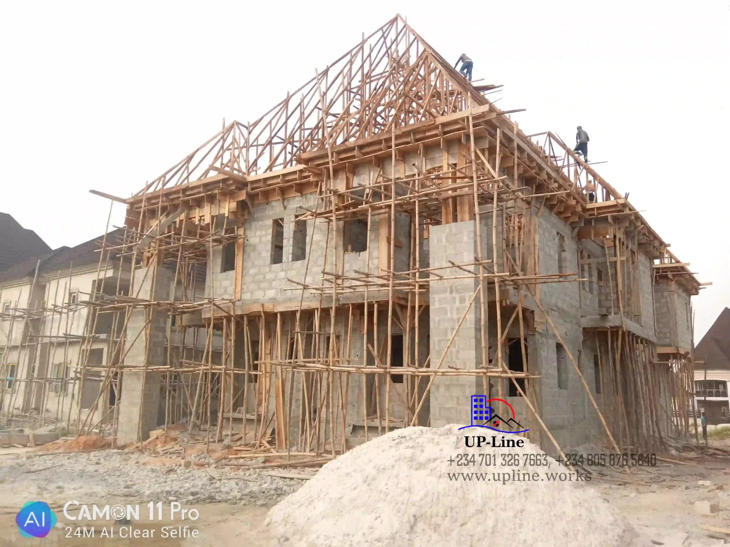 3 Bedroom duplex house plans in Nigeria